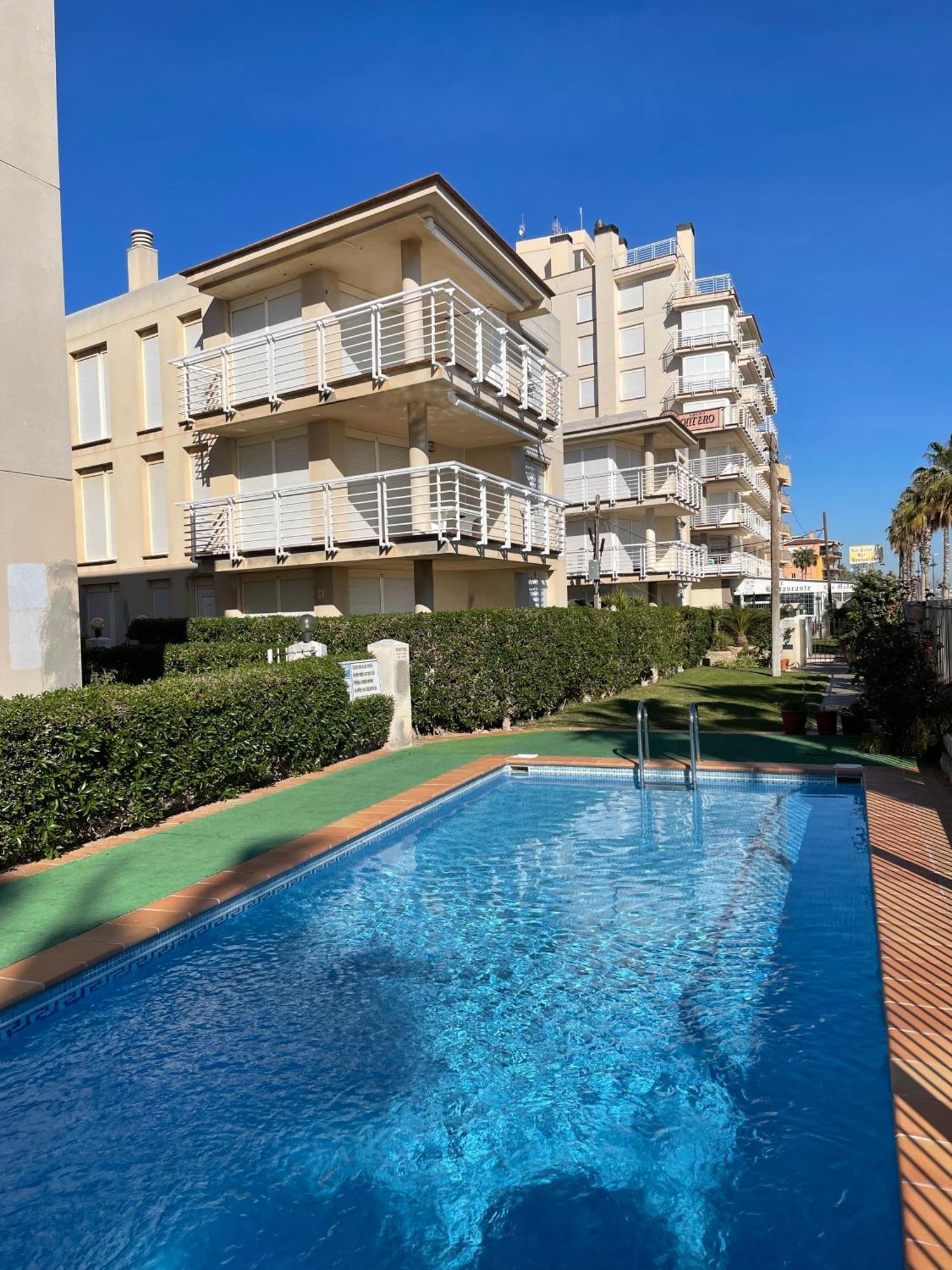 Alpen 1 - Cala Josep I 1Era Linea Apartment Peniscola Ngoại thất bức ảnh