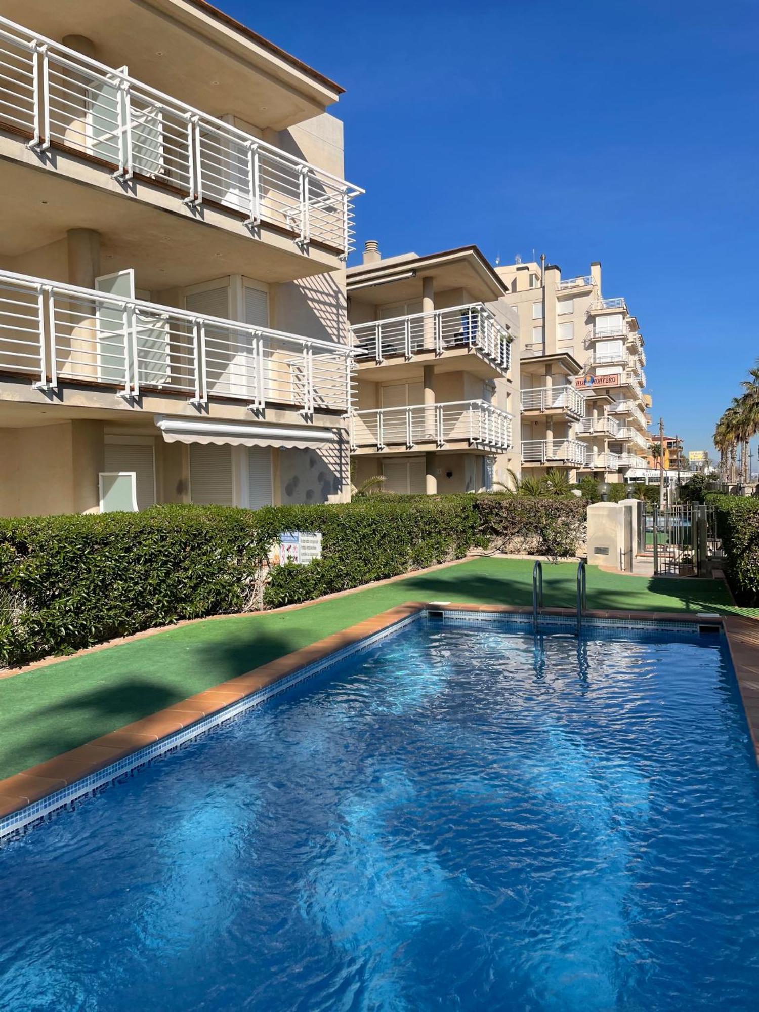 Alpen 1 - Cala Josep I 1Era Linea Apartment Peniscola Ngoại thất bức ảnh