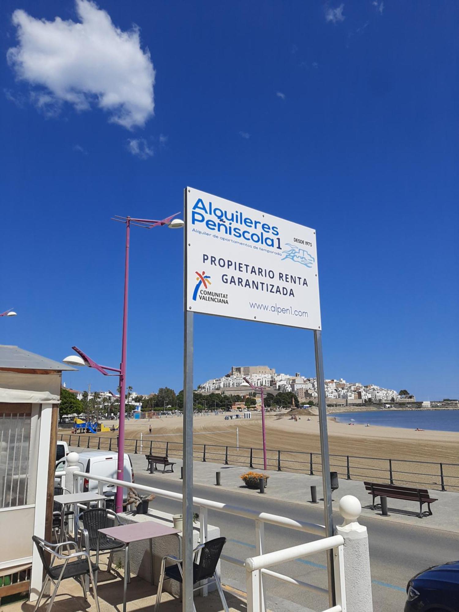 Alpen 1 - Cala Josep I 1Era Linea Apartment Peniscola Ngoại thất bức ảnh